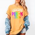 Pre-K Graduation Class Of 2026 Pre-K Graduated 2026 Women's Comfort Colors T-Shirt Mustard