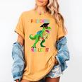 Preschool Graduation Class Of 2022 Graduate Dinosaur Kids Women's Comfort Colors T-Shirt Mustard