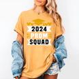 Prom Squad 2024 High School Graduation Party Premium Women's Comfort Colors T-Shirt Mustard