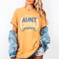 Proud Aunt Of 2018 Graduate Shirt Graduation Grad Women's Comfort Colors T-Shirt Mustard