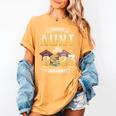 Proud Aunt Of A Class Of 2023 Graduate Graduation Women Women's Comfort Colors T-Shirt Mustard