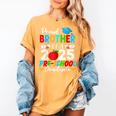 Proud Brother Of a 2025 Preschool Graduate Graduation Women's Comfort Colors T-Shirt Mustard