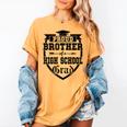 Proud Brother Of a High School Grad Senior Graduation Shirt Women's Comfort Colors T-Shirt Mustard