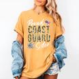 Proud Coast Guard Sister US Coast Guard Graduation Sister Women's Comfort Colors T-Shirt Mustard
