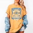 Proud Of Cousin Police Academy Graduation Shirt Women's Comfort Colors T-Shirt Mustard