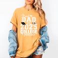 Proud Dad Of A 2025 College Graduate Graduation Women's Comfort Colors T-Shirt Mustard