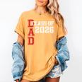 Proud Dad Of A 2026 Graduate Grad Senior Father Graduation Women's Comfort Colors T-Shirt Mustard