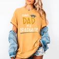 Proud Dad Of A Class Of 2021 Graduate Graduation Women's Comfort Colors T-Shirt Mustard