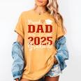 Proud Dad Of a Class Of 2025 Graduate For Graduation Women's Comfort Colors T-Shirt Mustard