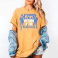 Proud Dad Of Two 2019 Graduates Twin Papa Graduation Women's Comfort Colors T-Shirt Mustard
