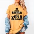 Proud Father Of A Class Of 2018 Graduate Tee Graduation Z1 Women's Comfort Colors T-Shirt Mustard