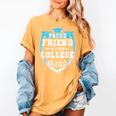 Proud Friend Of a 2018 College Grad Graduation Women's Comfort Colors T-Shirt Mustard