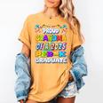 Proud GRANDMA Of a 2025 PRE-K Graduate -Graduation Women's Comfort Colors T-Shirt Mustard