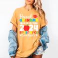 Proud Grandma Of Class Of 2024 Preschool Graduate Graduation Women's Comfort Colors T-Shirt Mustard