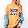 Proud GRANDPA Of A Class 2019 Senior Tshirt Graduation Women's Comfort Colors T-Shirt Mustard