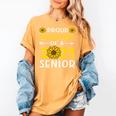 Proud Mama Of a 2021 Graduate Senior Mom 2021 Graduation Women's Comfort Colors T-Shirt Mustard