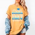 Proud Mama Of 2024 College Graduate Family 24 Graduation Women's Comfort Colors T-Shirt Mustard