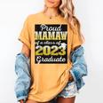 Proud Mamaw Of 2023 Graduate Class 2023 Graduation Family Women's Comfort Colors T-Shirt Mustard