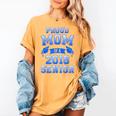 Proud Mom Of 2018 Senior Graduation T Shirt Women's Comfort Colors T-Shirt Mustard