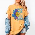 Proud Mom Of a 2022 Senior Shirt Graduation 2022 Women's Women's Comfort Colors T-Shirt Mustard