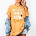 Proud Mom Of a 2026 Senior Volleyball Graduation Women's Comfort Colors T-Shirt Mustard