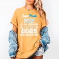 Proud MOM Of A 8th Grade Graduate 2025 Elementary Graduation Women's Comfort Colors T-Shirt Mustard
