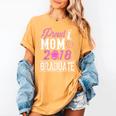 Proud Mom Of A Class 2018 Graduate T Shirt Graduation Women's Comfort Colors T-Shirt Mustard