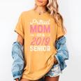 Proud Mom Of A Class 2019 Senior T Shirt Graduation Women's Comfort Colors T-Shirt Mustard