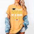 Proud Mom Of A Class Of 2026 Graduate Senior Gold Graduation Women's Comfort Colors T-Shirt Mustard