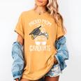 Proud Mom Of A Graduate Graduation Mama Mother Women's Comfort Colors T-Shirt Mustard