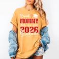 Proud Mommy Of a Class Of 2026 Graduate For Graduation Women's Comfort Colors T-Shirt Mustard