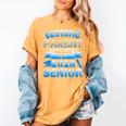 Proud Parent Of a 2018 Senior Graduation Women's Comfort Colors T-Shirt Mustard