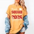 Proud Squad Of a Class Of 2026 Graduate For Graduation Women's Comfort Colors T-Shirt Mustard