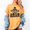 Proud Step Dad Of A Class Of 2018 Tee Graduate Graduation Z1 Women's Comfort Colors T-Shirt Mustard