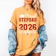 Proud Stepdad Of a Class Of 2026 Graduate For Graduation Women's Comfort Colors T-Shirt Mustard