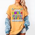 Proud UNCLE Of a 2025 Kindergarten Graduate Graduation Women's Comfort Colors T-Shirt Mustard