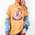 Purple In Memory Of My Great Grandmother Epilepsy Awareness Women's Comfort Colors T-Shirt Mustard Purple In Memory Of My Great Grandmother Epilepsy Awareness Women's Comfort Colors T-Shirt Mustard