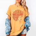 Queen Associate Degree Afrocentric Graduation T Shirt Women's Comfort Colors T-Shirt Mustard