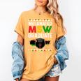 Queen MSW Social Work Grads Masters Graduation Women's Comfort Colors T-Shirt Mustard
