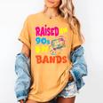 Raised On 90s Boy Bands Nostalgia Love Women Men Women's Comfort Colors T-Shirt Mustard