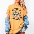 Raised On 90's Country Music Lover Nostalgia Retro Vibe Women's Comfort Colors T-Shirt Mustard