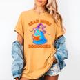Read More Books Halloween Book Cute Ghost Reading Teaching Women's Comfort Colors T-Shirt Mustard