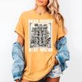 Read Books Stay Weird Introvert Book Lover Book Women's Comfort Colors T-Shirt Mustard