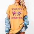 Read Your Heart Out Teacher Valentine Book Women's Comfort Colors T-Shirt Mustard