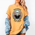Reader Skeleton Read Books Be Kind Stay Weird Women's Comfort Colors T-Shirt Mustard Reader Skeleton Read Books Be Kind Stay Weird Women's Comfort Colors T-Shirt Mustard