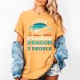Retro Bearded Dragon Introvert For Lizard Lovers Women's Comfort Colors T-Shirt Mustard