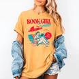 Retro Book Girl Summer For Women Beach Reading Women's Comfort Colors T-Shirt Mustard Retro Book Girl Summer For Women Beach Reading Women's Comfort Colors T-Shirt Mustard