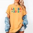 Retro Lawyer 2025 Attorney School Graduation Student Lawyer Women's Comfort Colors T-Shirt Mustard
