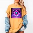 Retro Nostalgia Vaporwave- Error 404 Women's Comfort Colors T-Shirt Mustard