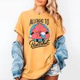 Retro Toon Introvert Sarcasm Anti-Social Nihilism Women's Comfort Colors T-Shirt Mustard